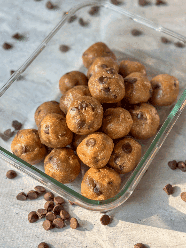 Chocolate Peanut Butter Cookie Dough Bites Recipe