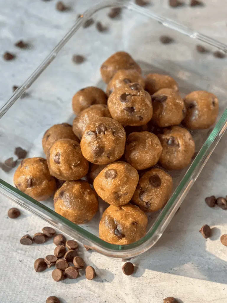 Chocolate Peanut Butter Cookie Dough Bites Recipe