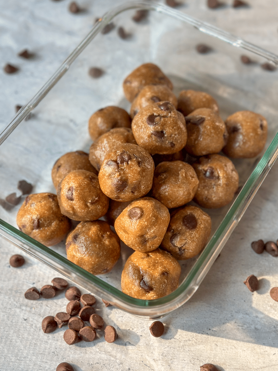 Chocolate Peanut Butter Cookie Dough Bites Recipe