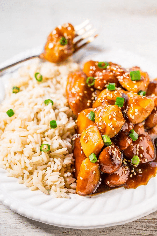 Slow Cooker Orange Chicken Recipe