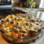 Easy Philly Cheese Steak Casserole Recipe