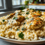 Creamy Smothered Chicken and Rice Recipe