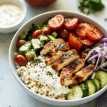 Easy Greek Chicken Bowls Recipe