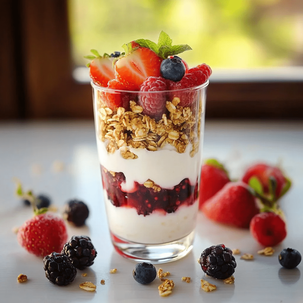 Spring Berry Parfait Recipe