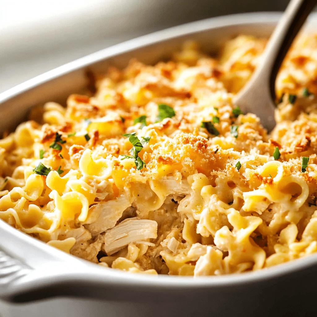 Easy Chicken Noodle Casserole Recipe for Comfort Food Lovers
