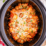 Slow Cooker Meatball Casserole Recipe