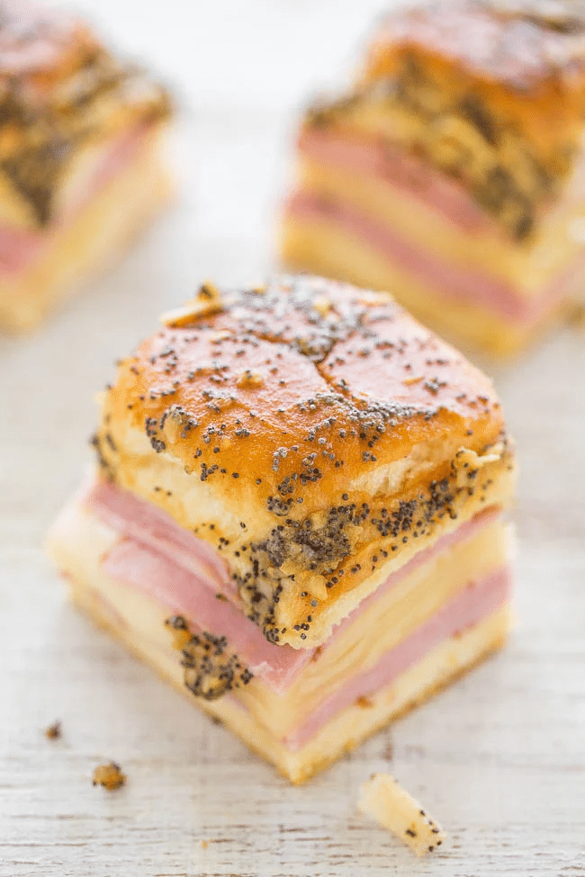 Ham and Cheese Sliders on Hawaiian Rolls Recipe