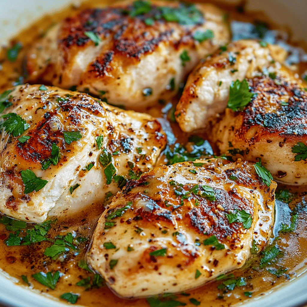 Quick and Easy Garlic Butter Chicken Recipe