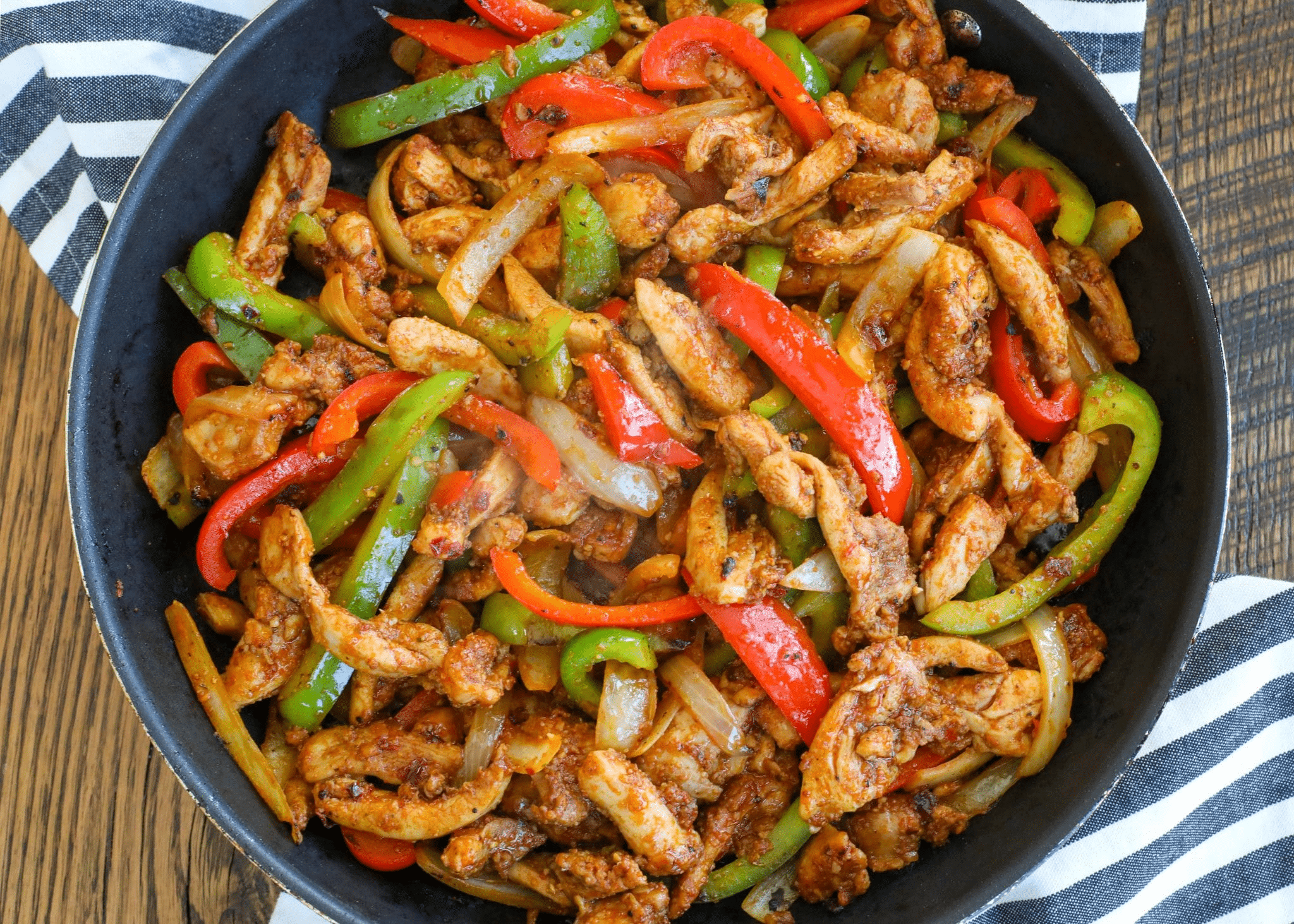 Easy Chicken Fajitas Recipe
