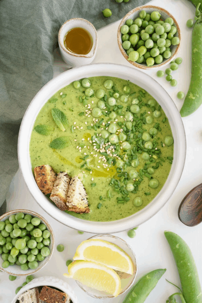 Fresh Pea Soup Recipe