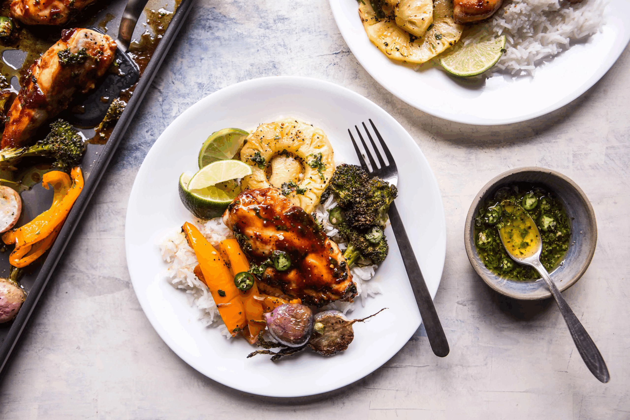 Spring Sheet Pan Chicken Dinner Recipe