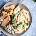 Creamy Chicken Asparagus Pasta Recipe