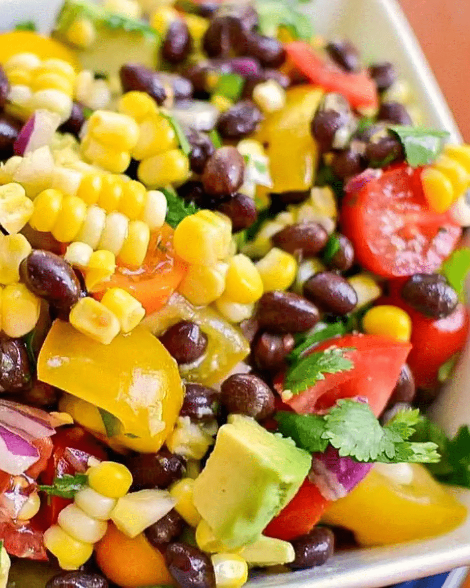 Fresh Black Bean and Corn Salad Recipe