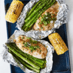 Honey-Lime Chicken and Veggies in Foil Recipe