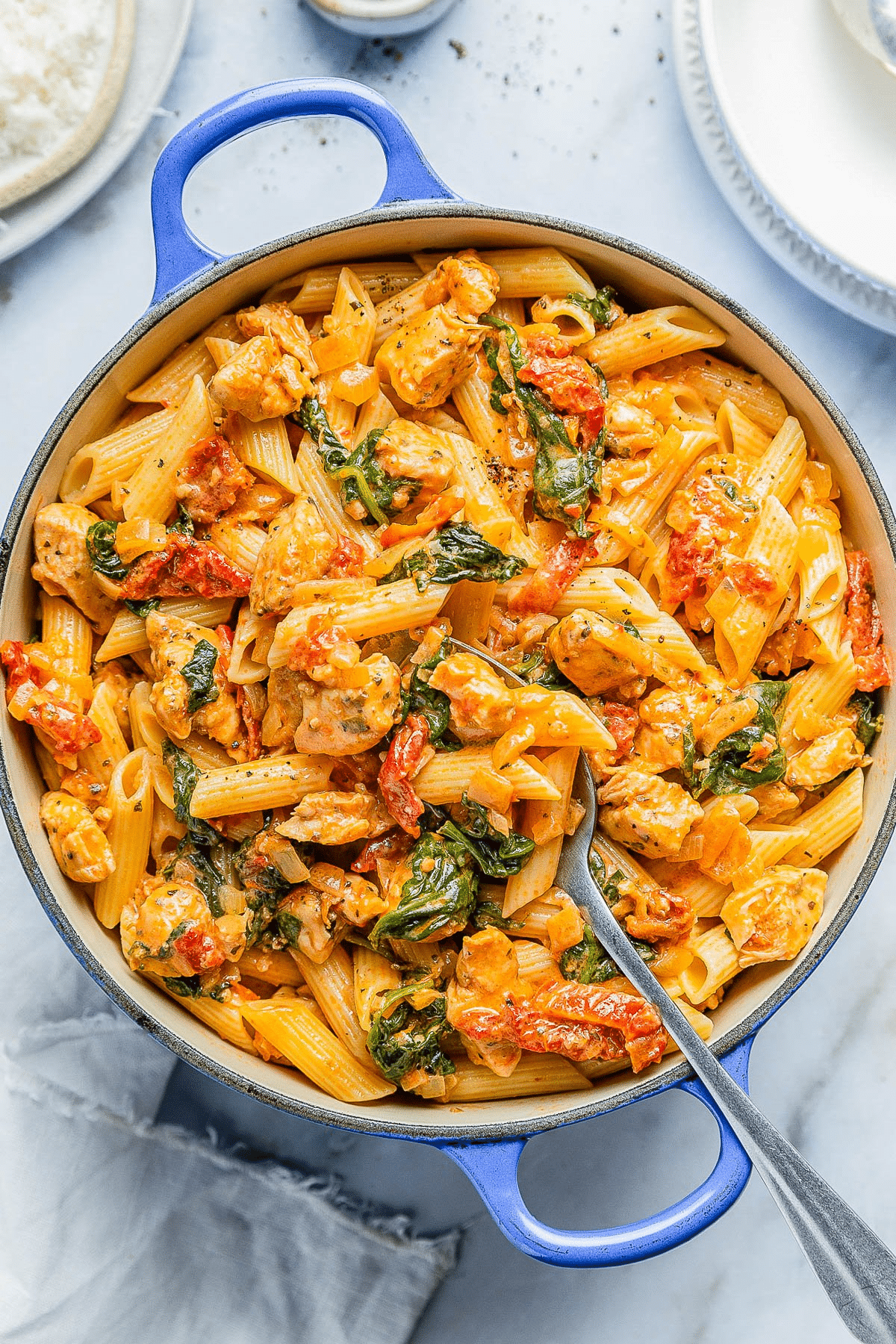 Tuscan Chicken Pasta Recipe
