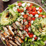 Chicken Avocado Caprese Salad Recipe