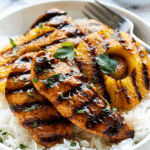 Hawaiian Chicken with Coconut Rice Recipe