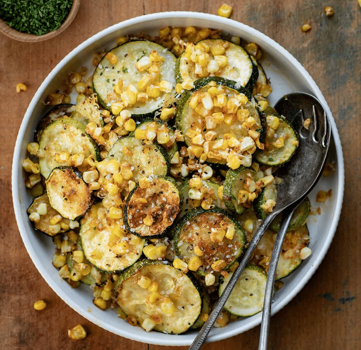 Roasted Zucchini and Corn Recipe