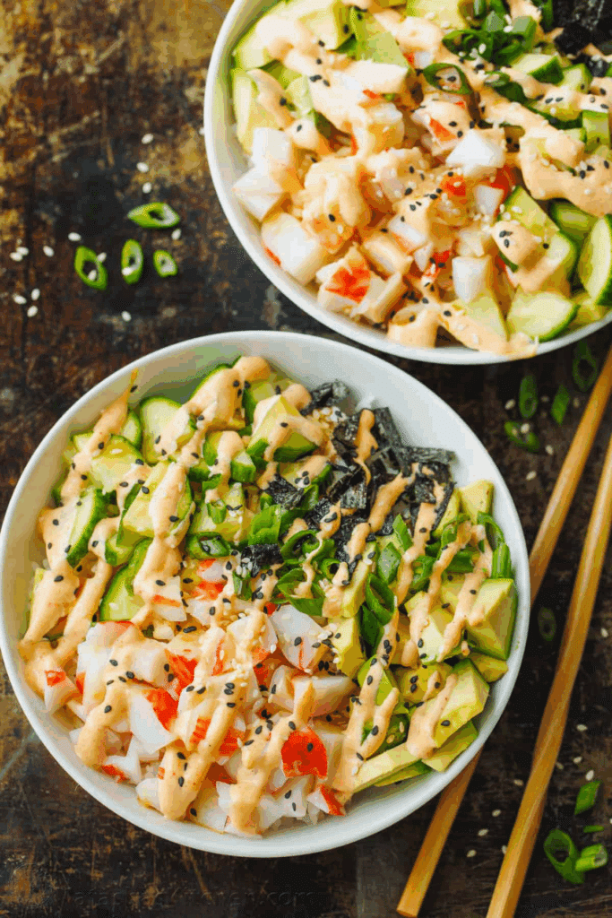 California Roll Bowls Recipe