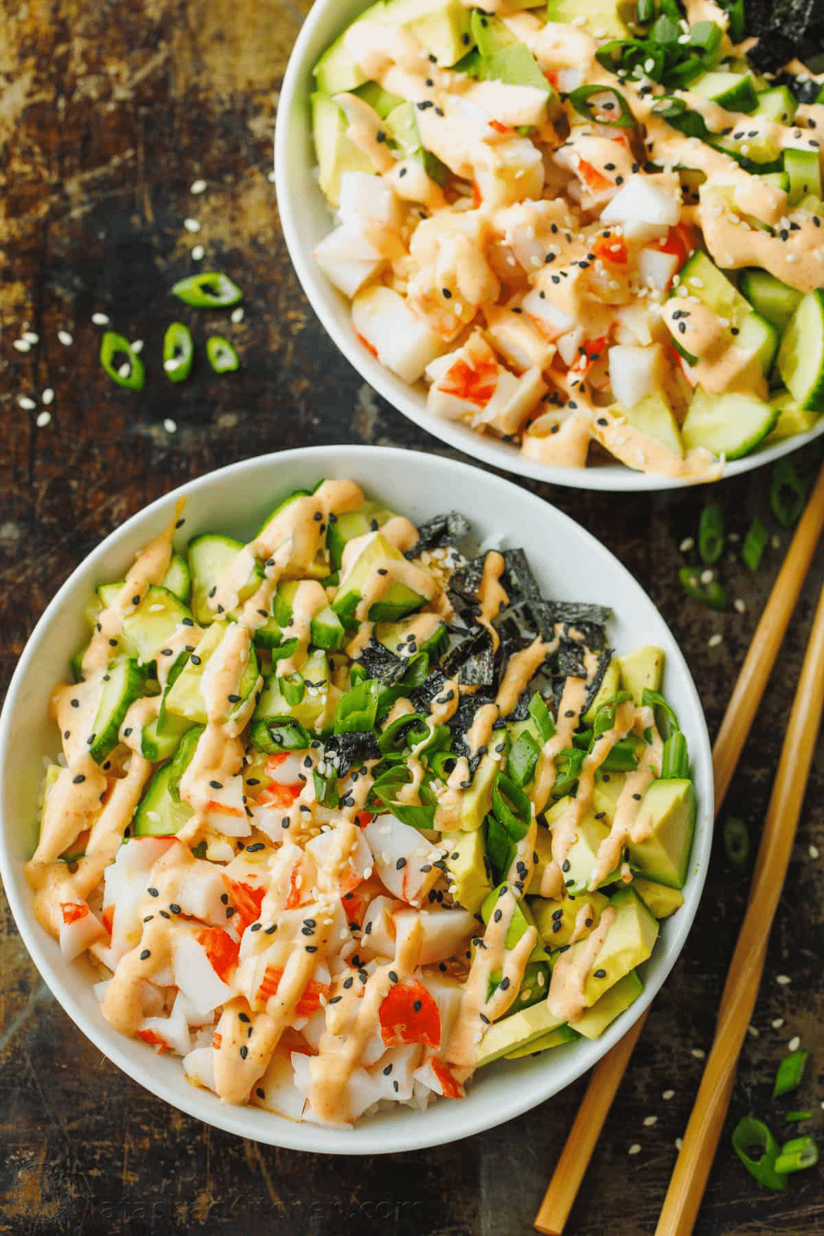 California Roll Bowls Recipe