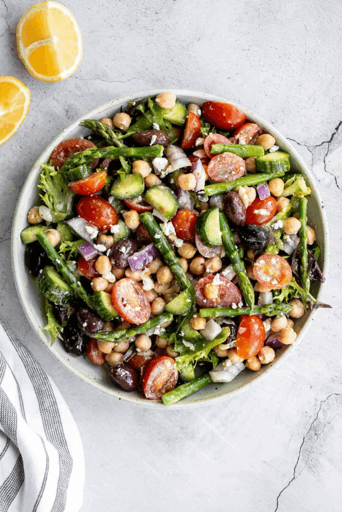 Chopped Asparagus Salad Recipe