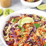 Easy Chickpea Thai Quinoa Salad Recipe