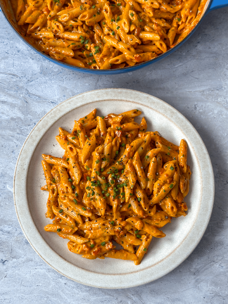 Easy Roasted Red Pepper Pasta Sauce Recipe