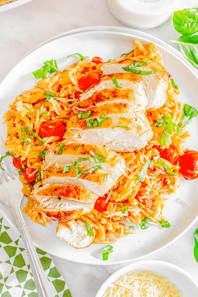 One-Pot Italian Chicken and Orzo Recipe