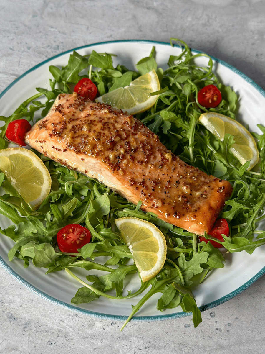 Maple Mustard Salmon Recipe