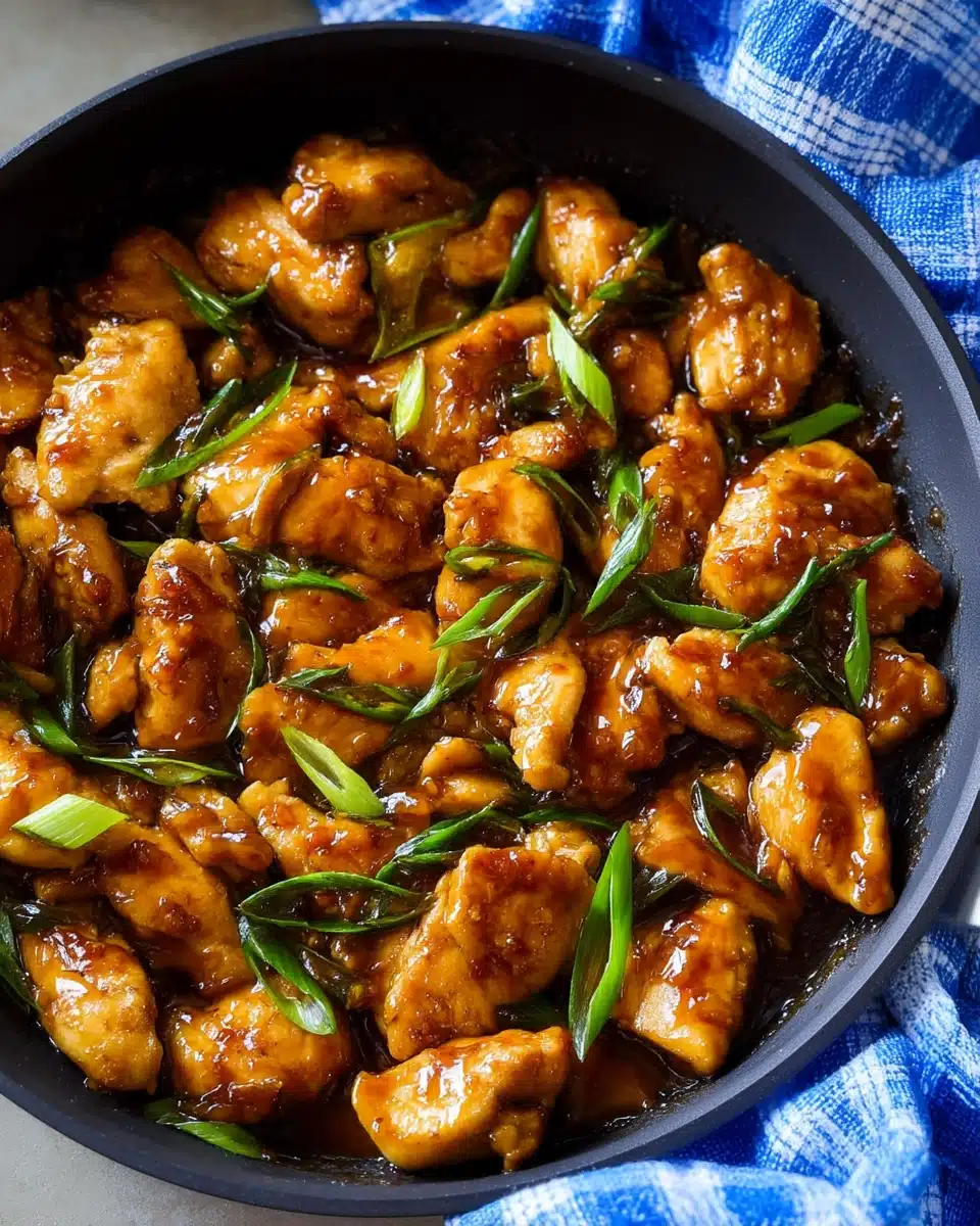 Mongolian Chicken Recipe