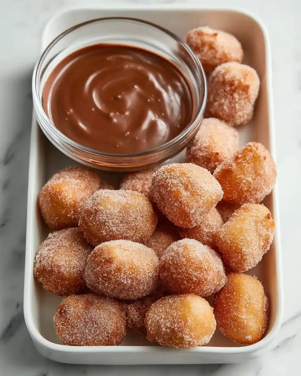 Sweet Air Fryer Churro Bites Recipe