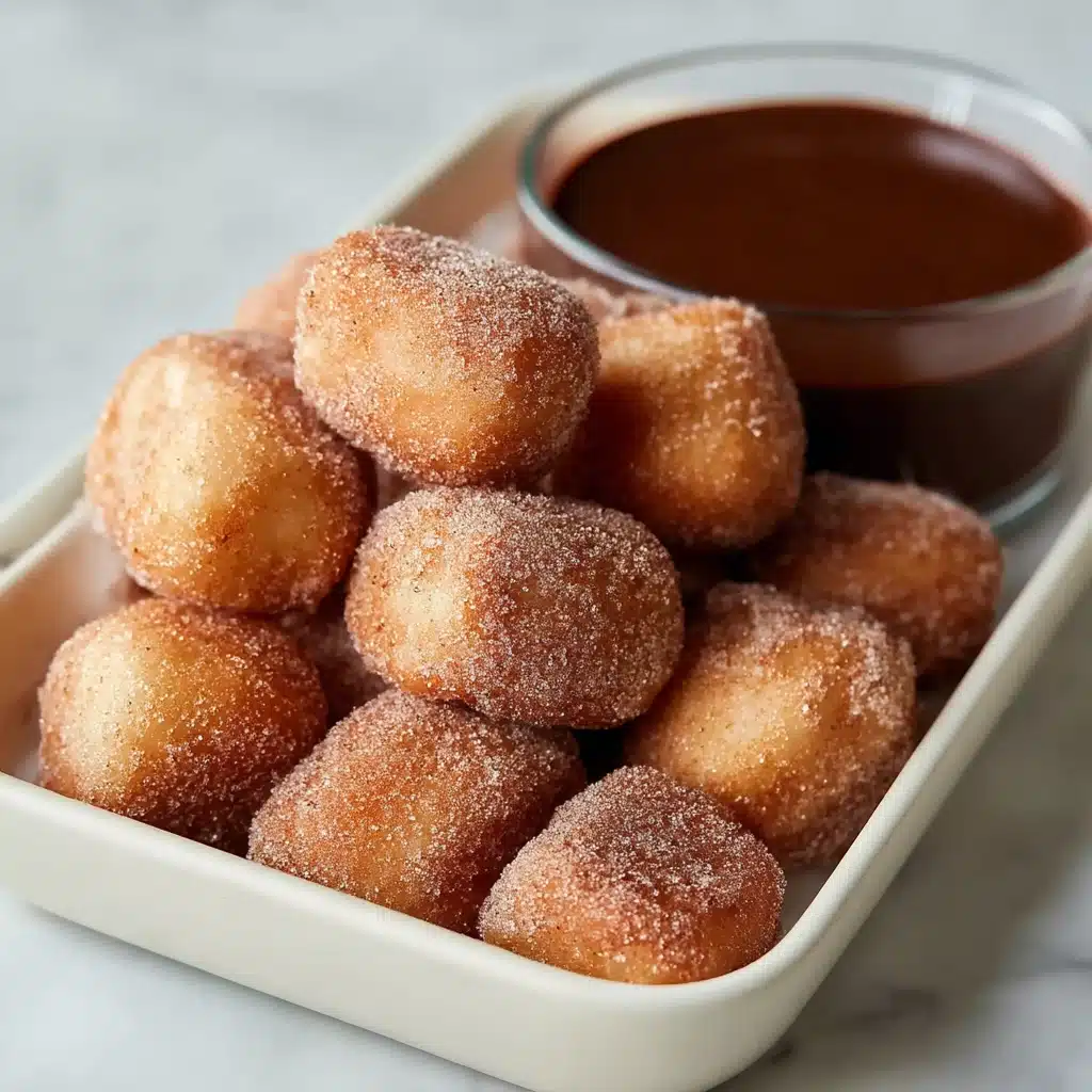 Sweet Air Fryer Churro Bites Recipe - Recipe Image