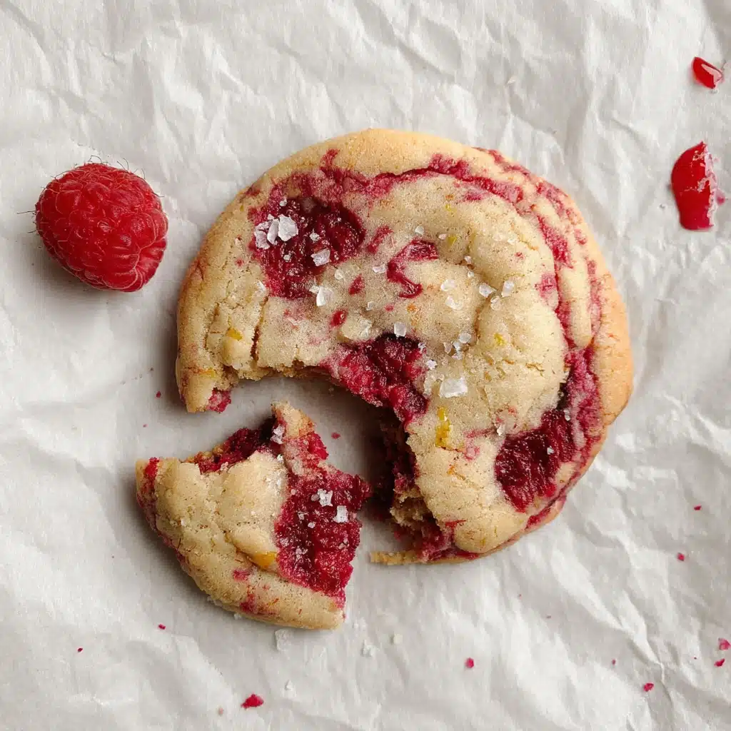 Lemon Raspberry Cookies Recipe - Recipe Image