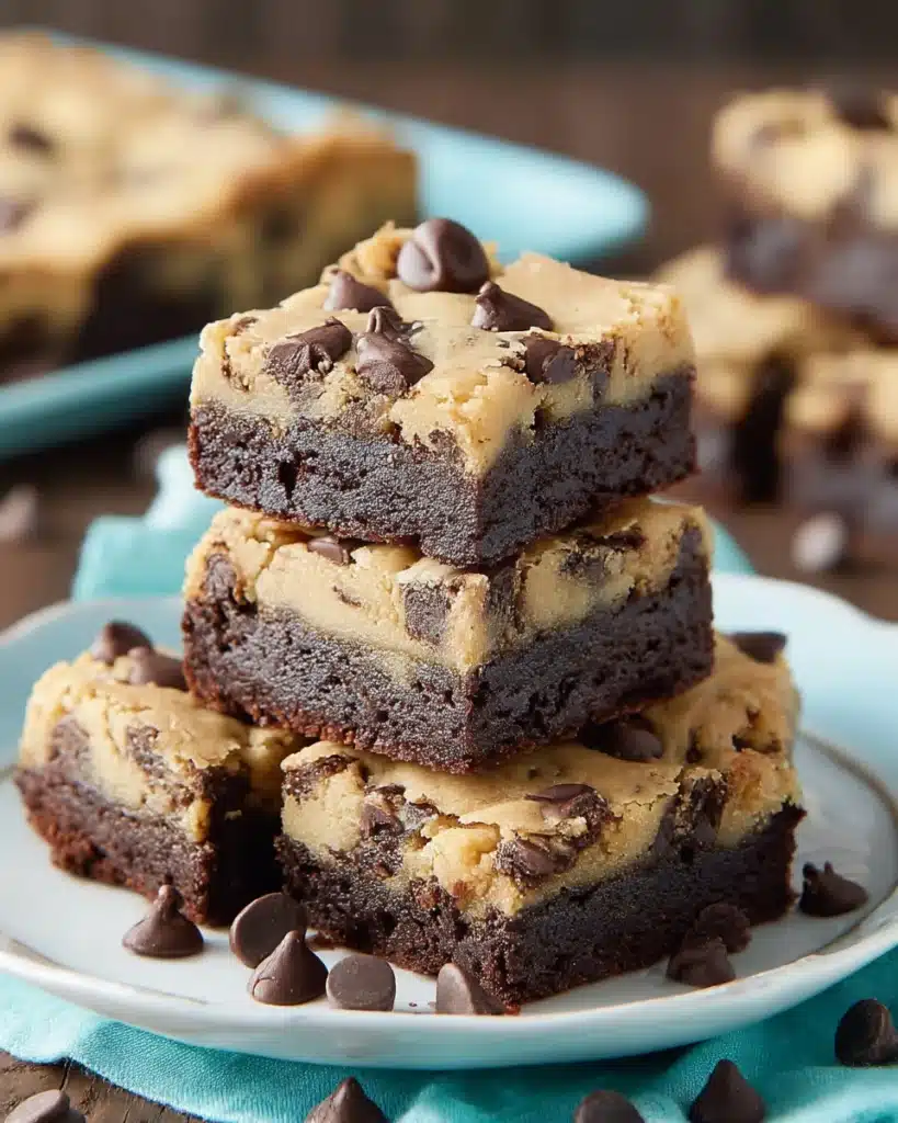 Chocolate Chip Cookie Brownies Recipe