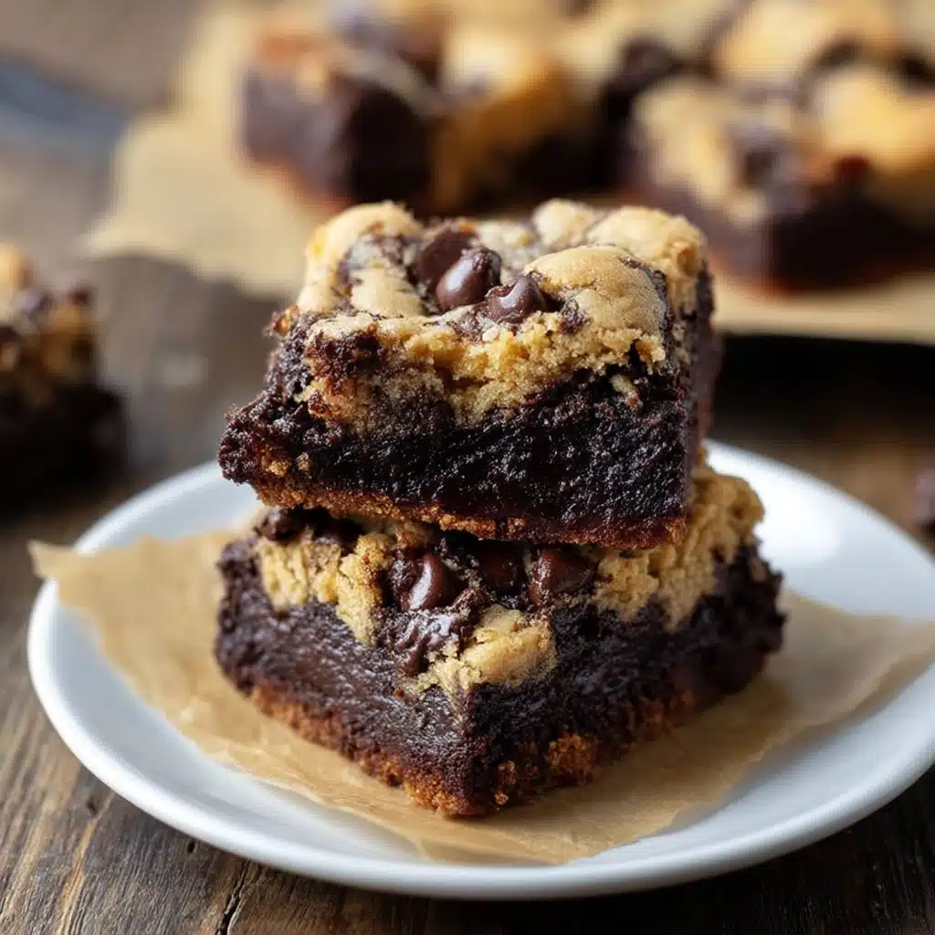 Chocolate Chip Cookie Brownies Recipe - Recipe Image