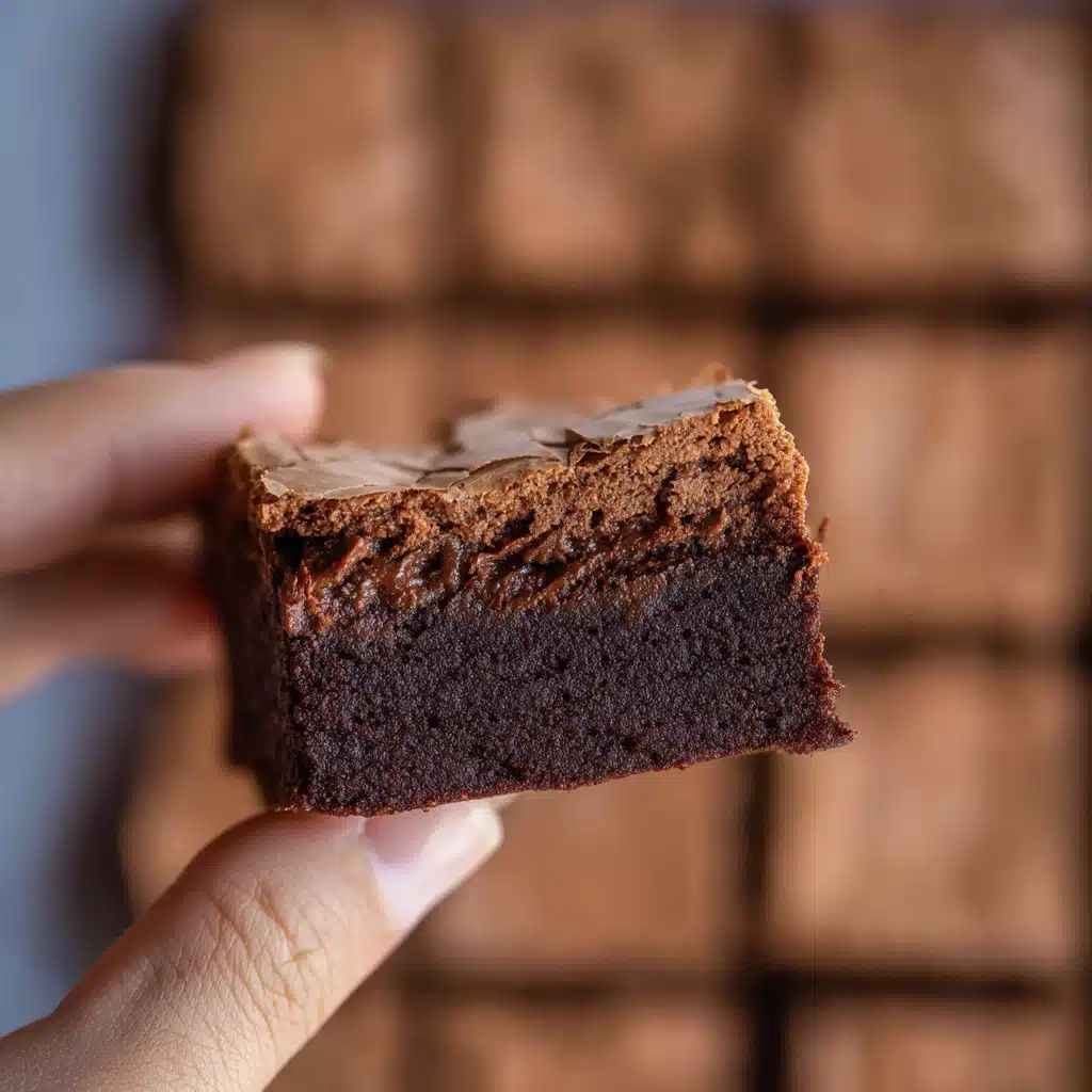Bakery Style Brownies With no Cocoa Powder Recipe - Recipe Image