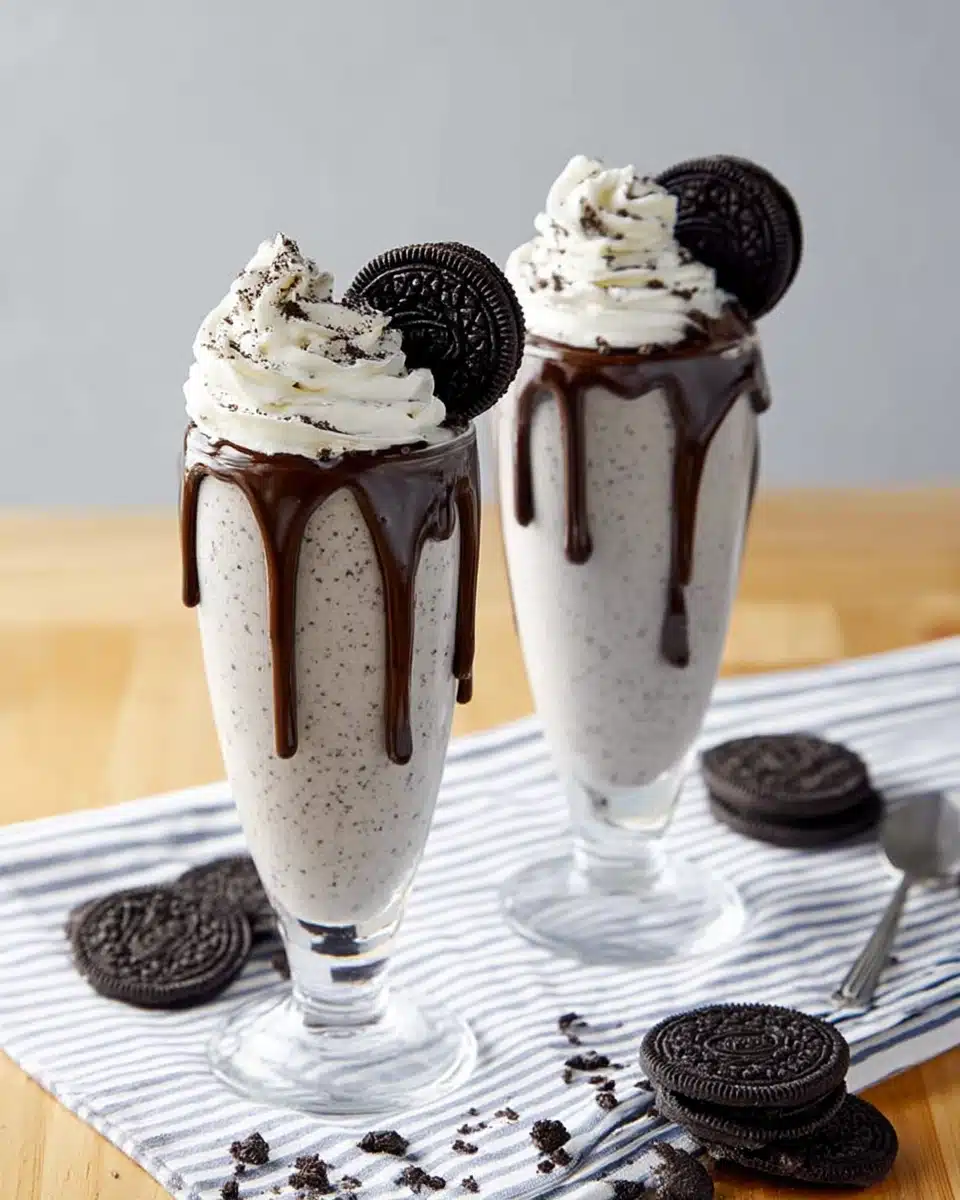 Oreo Milkshake Recipe (3 Ingredients) Recipe