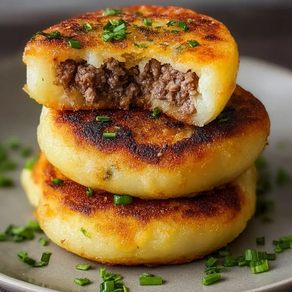 Quick & Easy Stuffed Potato Cakes Recipe - Recipe Image