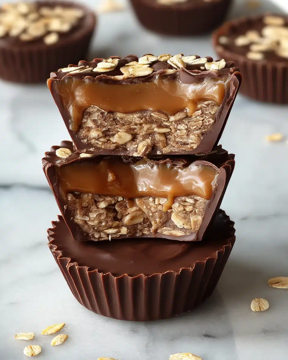 No-Bake Peanut Butter Oat Cups Recipe