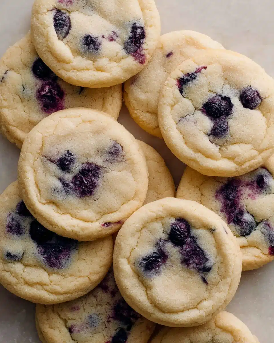 Lemon Blueberry Cookies Recipe