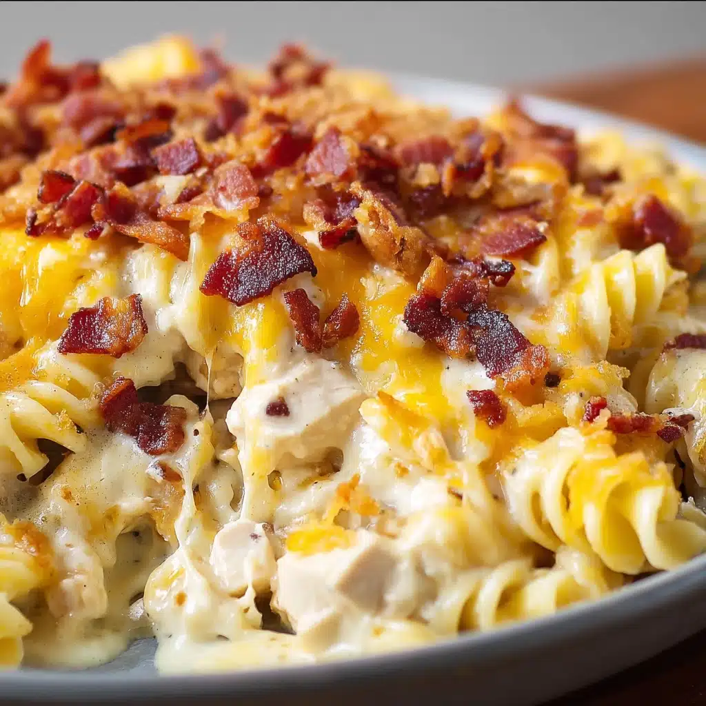 Chicken Bacon Ranch Pasta Recipe - Recipe Image