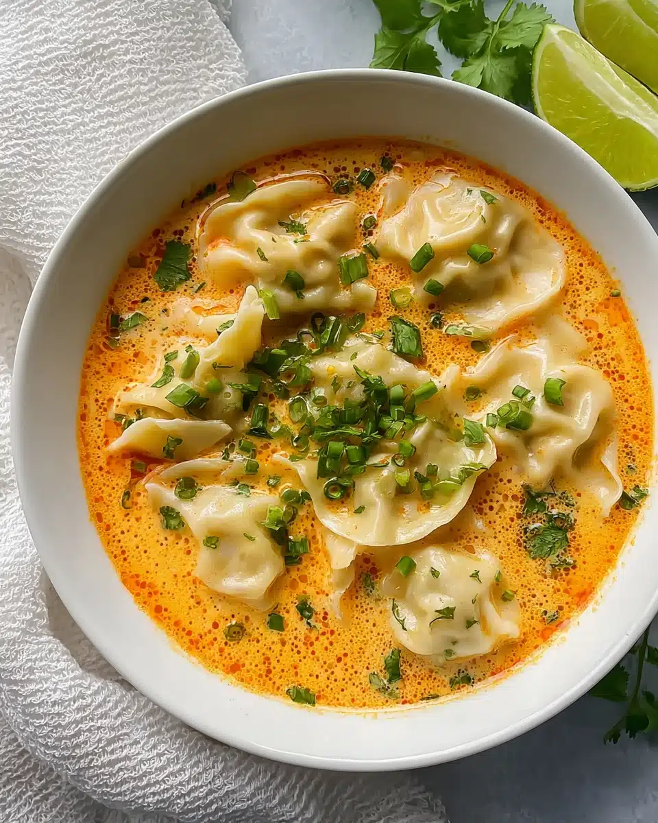 Delicious Curry Dumpling Soup Recipe