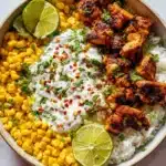 Street Corn Chicken Rice Bowl Recipe