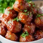 Honey BBQ Crockpot Meatballs Recipe