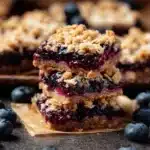 Blueberry Oatmeal Breakfast Bars [50 Minutes] Recipe