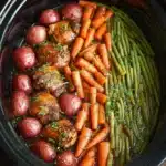 Slow Cooker Honey Garlic Chicken and Veggies Recipe