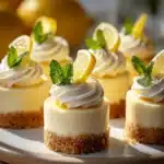 Mini Lemon Cheesecakes Recipe