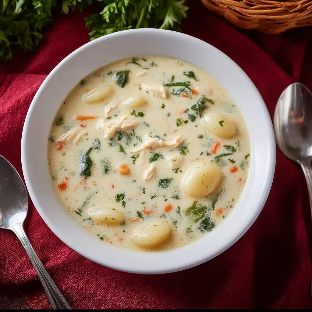 Instant Pot Chicken Gnocchi Soup Recipe - Recipe Image