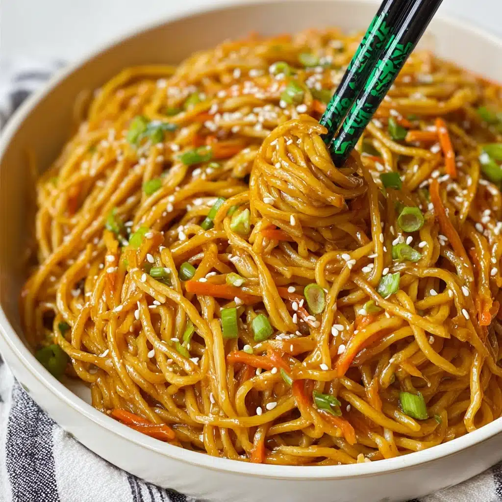 Easy One-Pot Teriyaki Noodles Recipe - Recipe Image