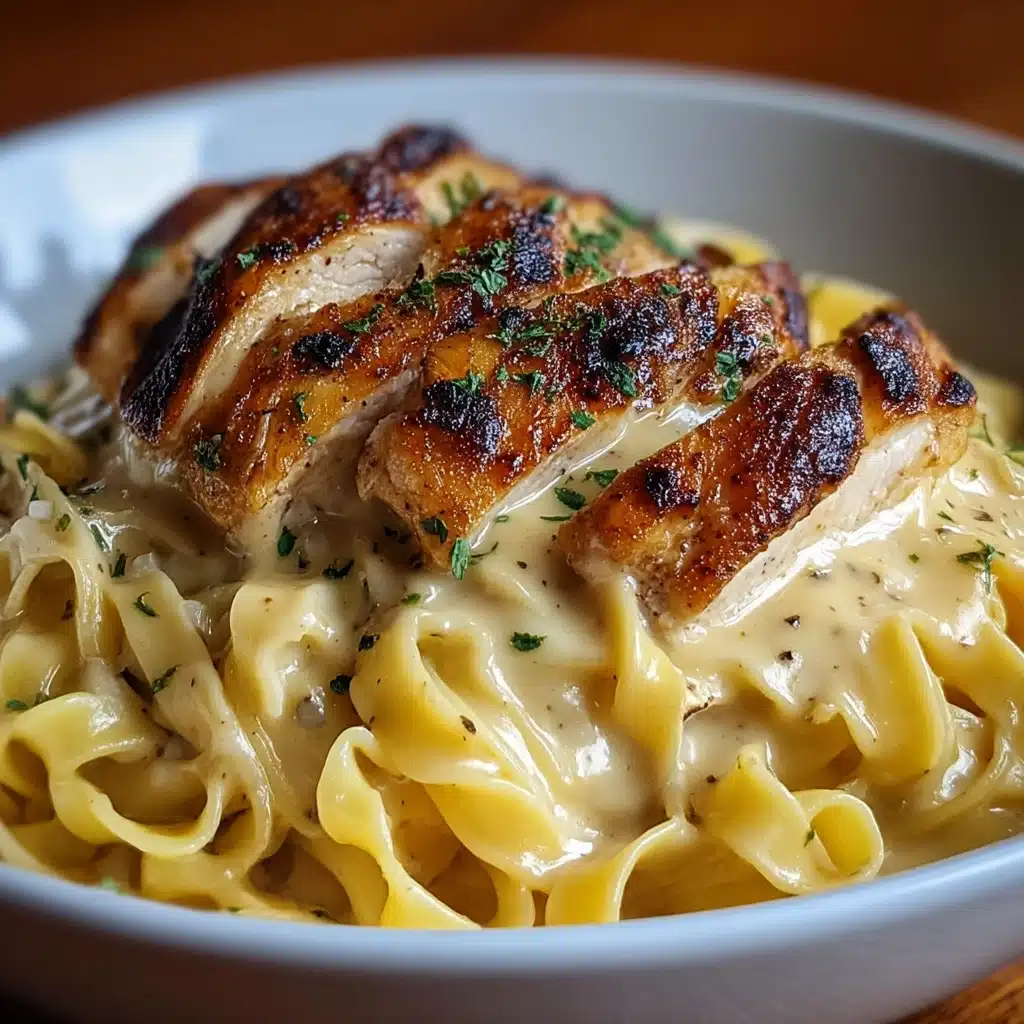 Chicken with Buttered Noodles Recipe - Recipe Image